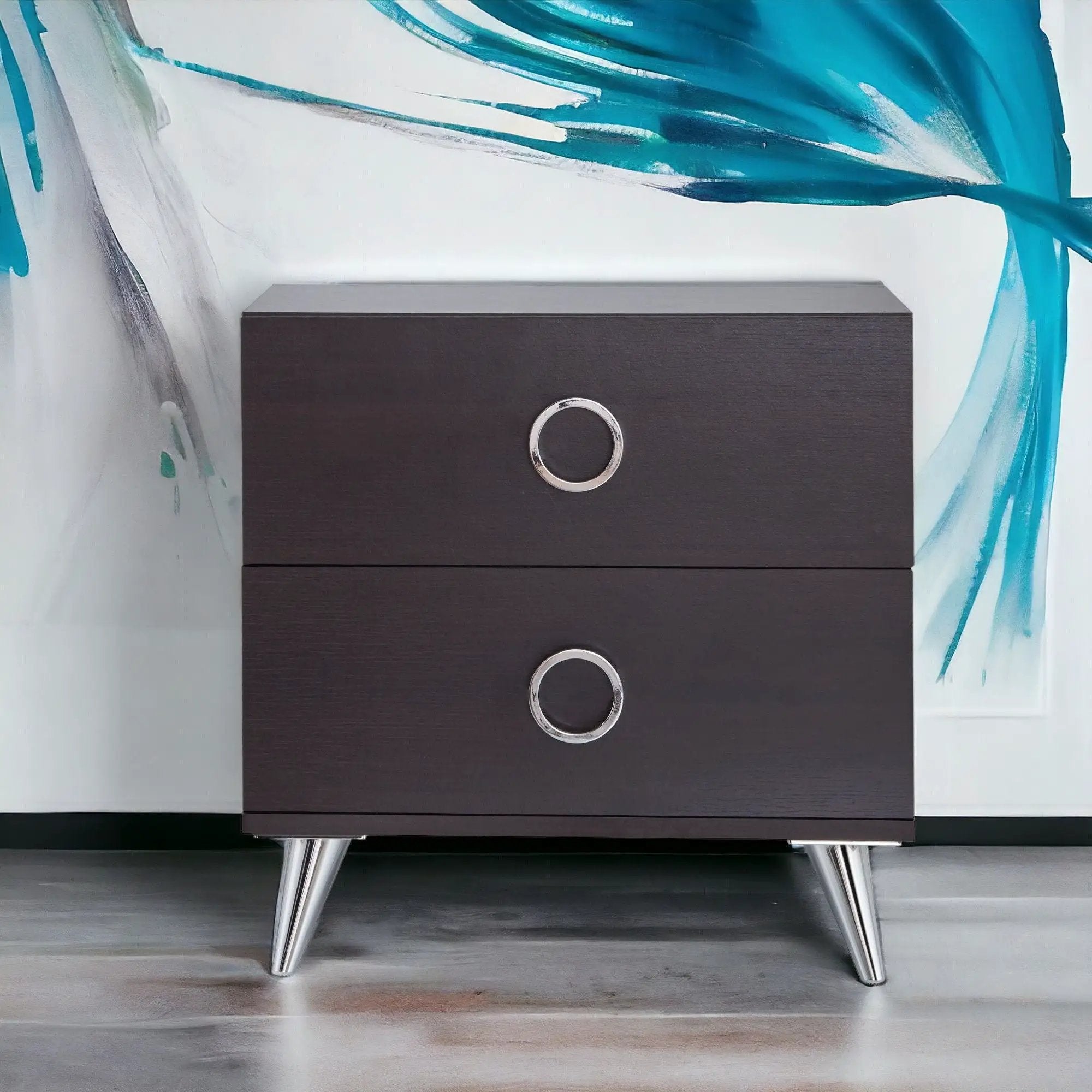 Elms - Accent Table - Espresso by HouseOfZazla