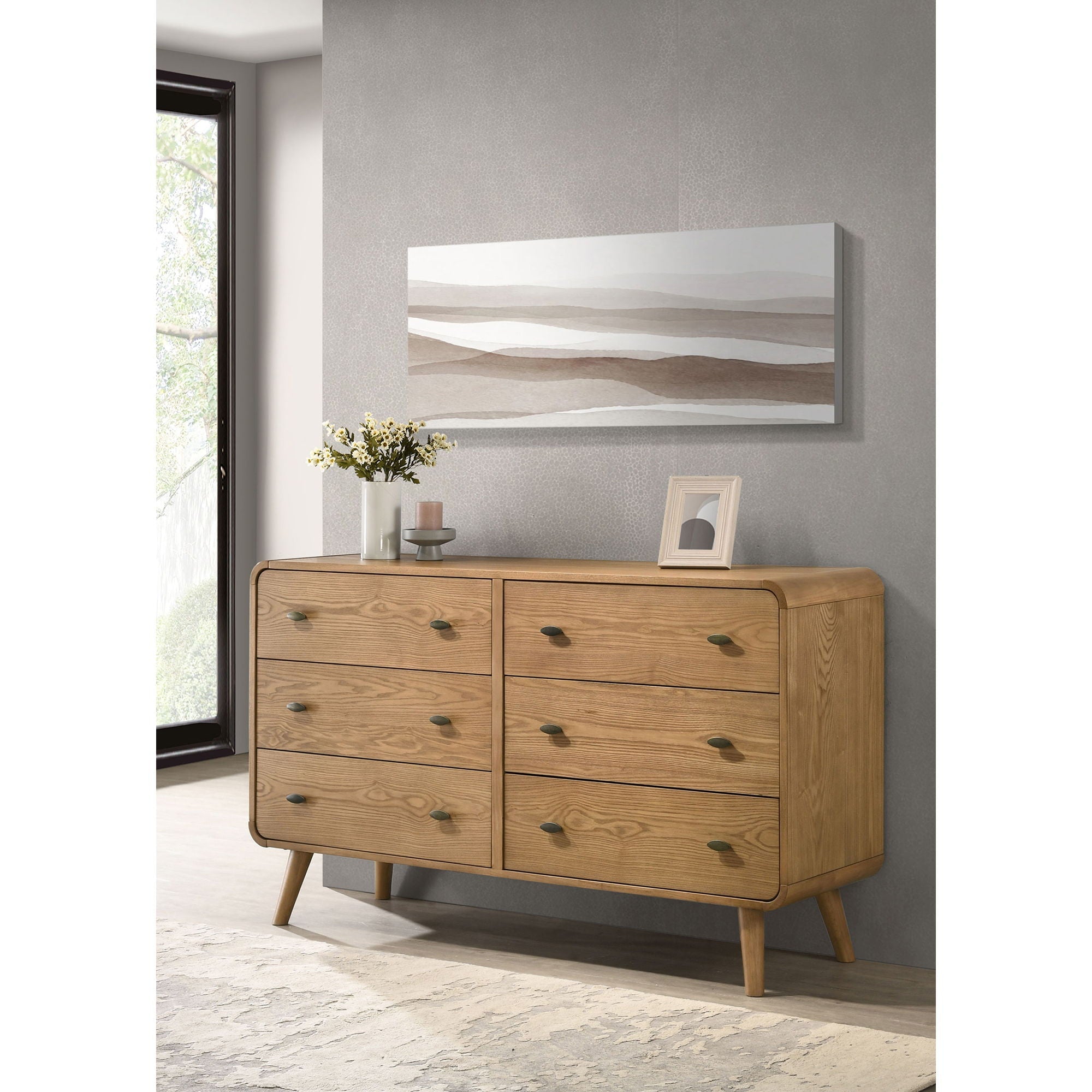 Winston - 6 Drawer Bedroom Dresser by HouseOfZazla