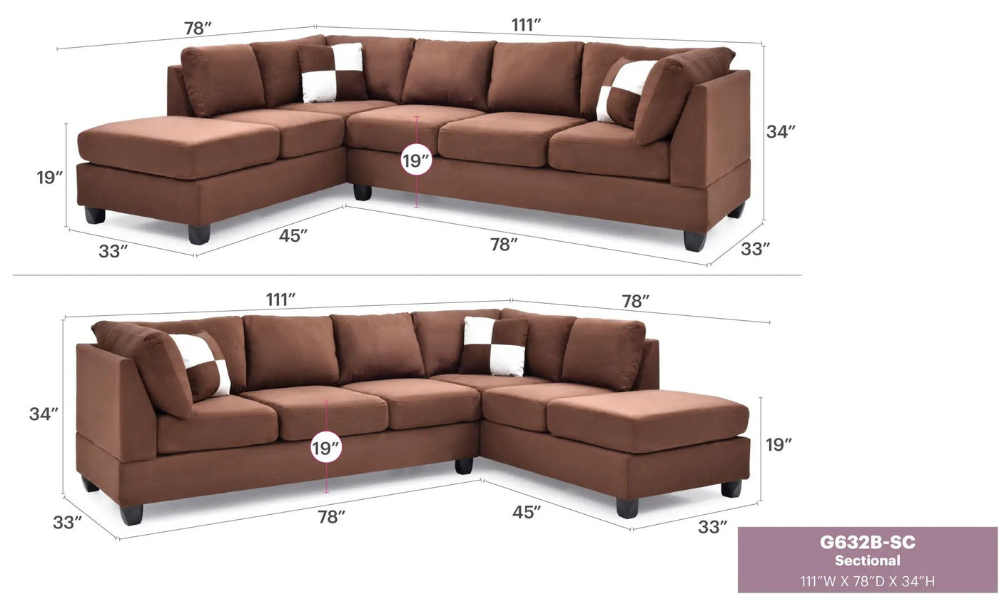 Malone - Comfort Sectional by HouseOfZazla