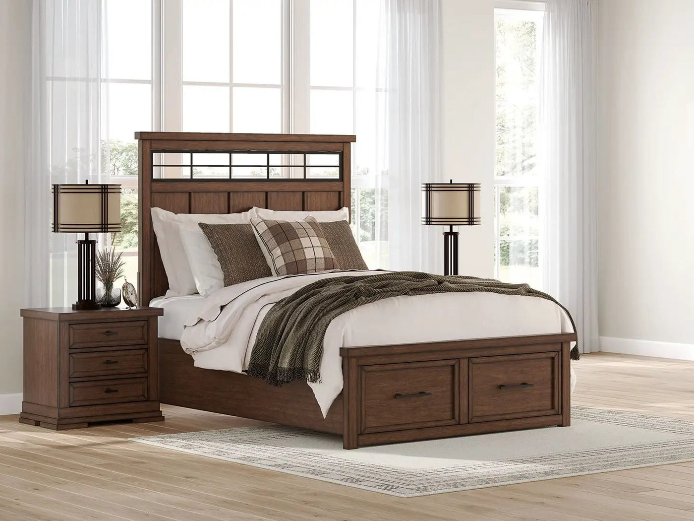 Taffenbrook - Panel Storage Bed by Unique Piece Furniture