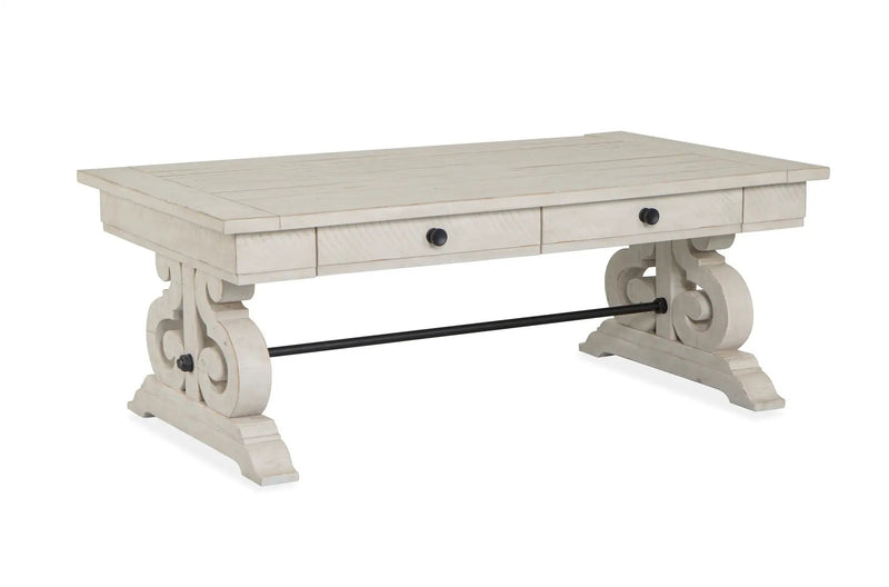 Bronwyn - Rectangular Cocktail Table - Alabaster by Unique Piece Furniture