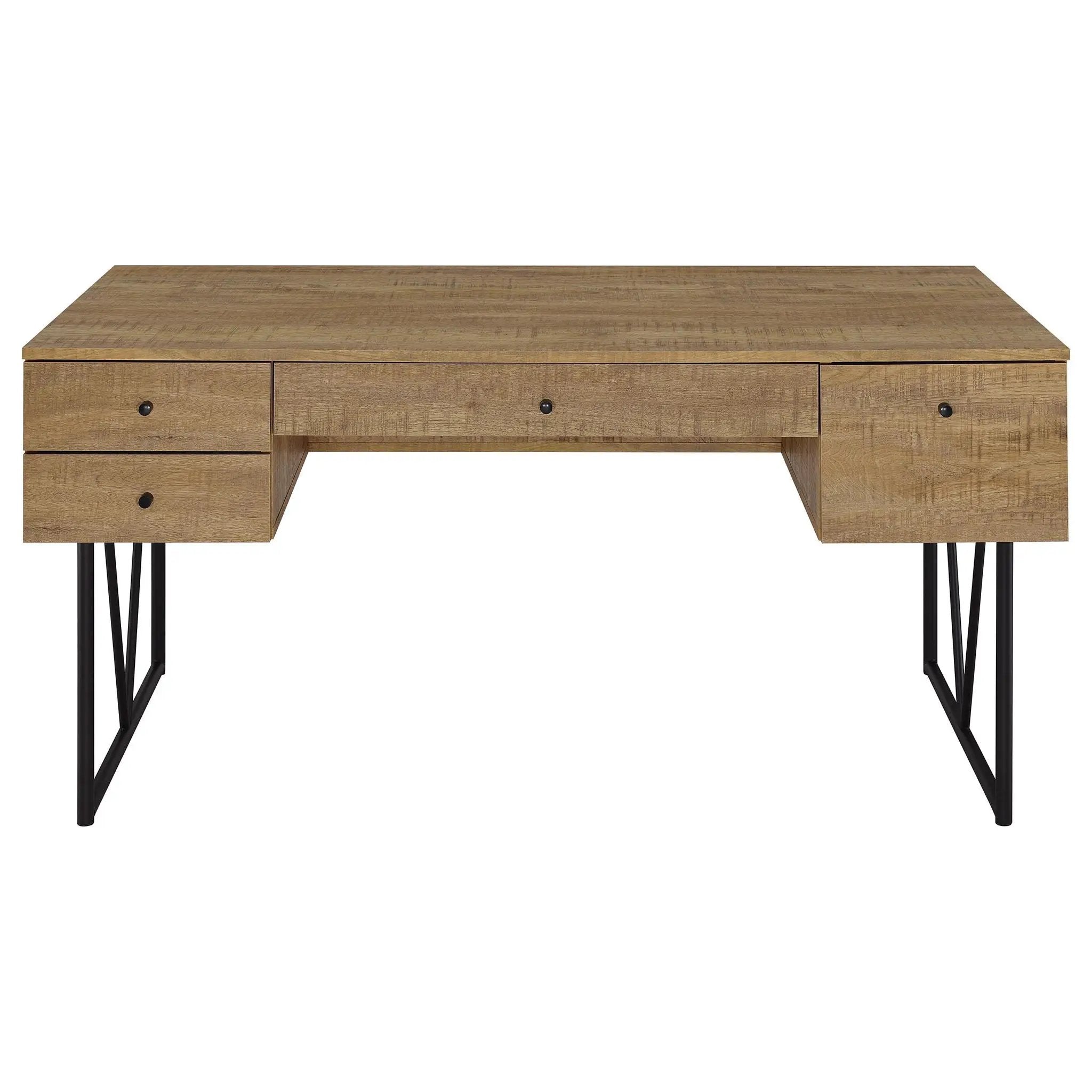 Analiese 63-inch 4-drawer Writing Desk Mango by Unique Piece Furniture