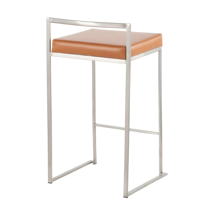 Fuji - Contemporary Elegant Stackable Counter Stool Set by HouseOfZazla