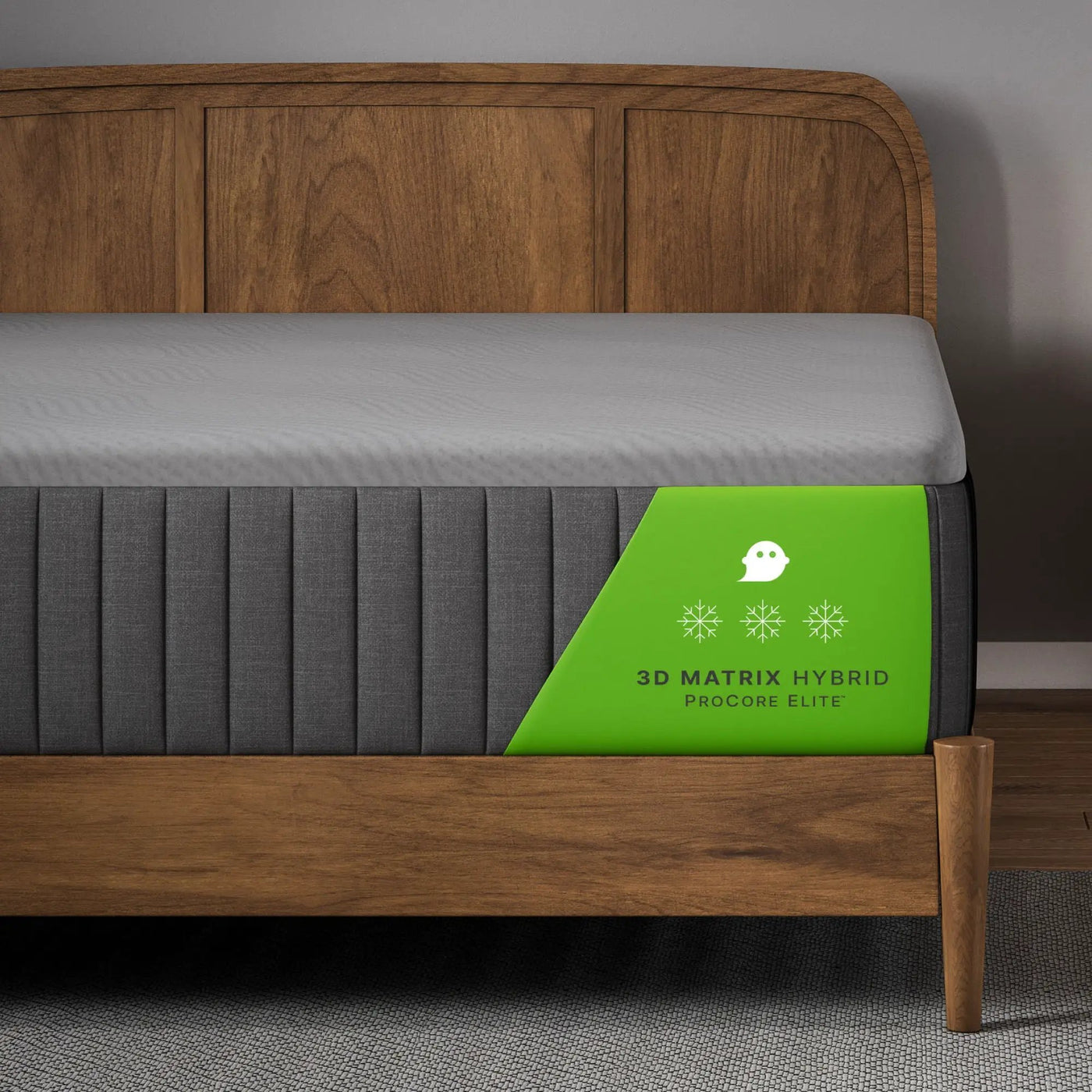 3D Matrix - 12" Hybrid Mattress, Medium Plush Feel by HouseOfZazla