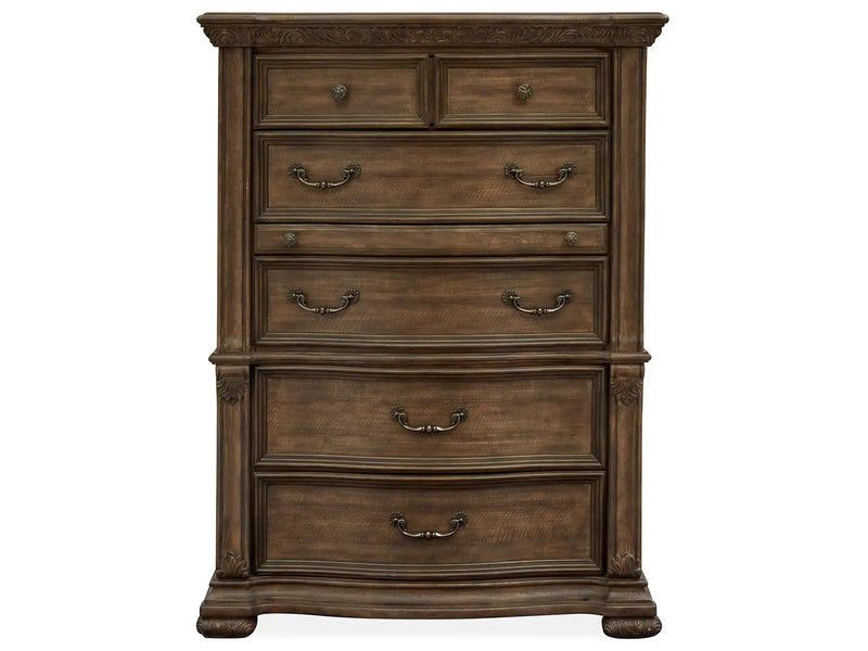 Durango - Drawer Chest - Willadeene Brown by Unique Piece Furniture