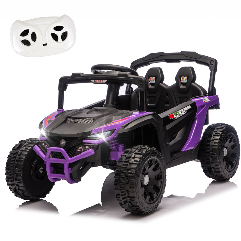 24V Kids Ride-On UTV with Remote Control and Music by HouseOfZazla