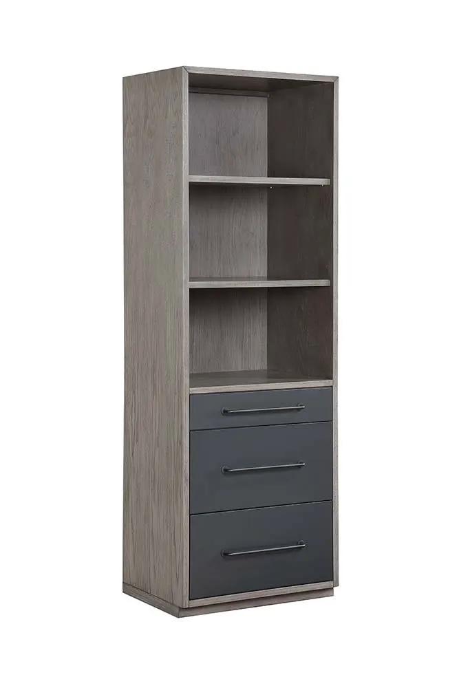 Estevon - Bookcase - Gray Oak by Unique Piece Furniture