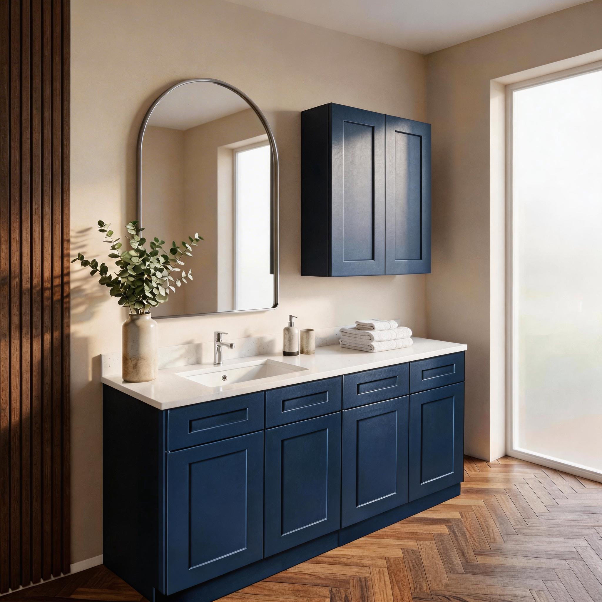 Shaker RTA 33" Kitchen Sink Base Cabinet, Painted by HouseOfZazla