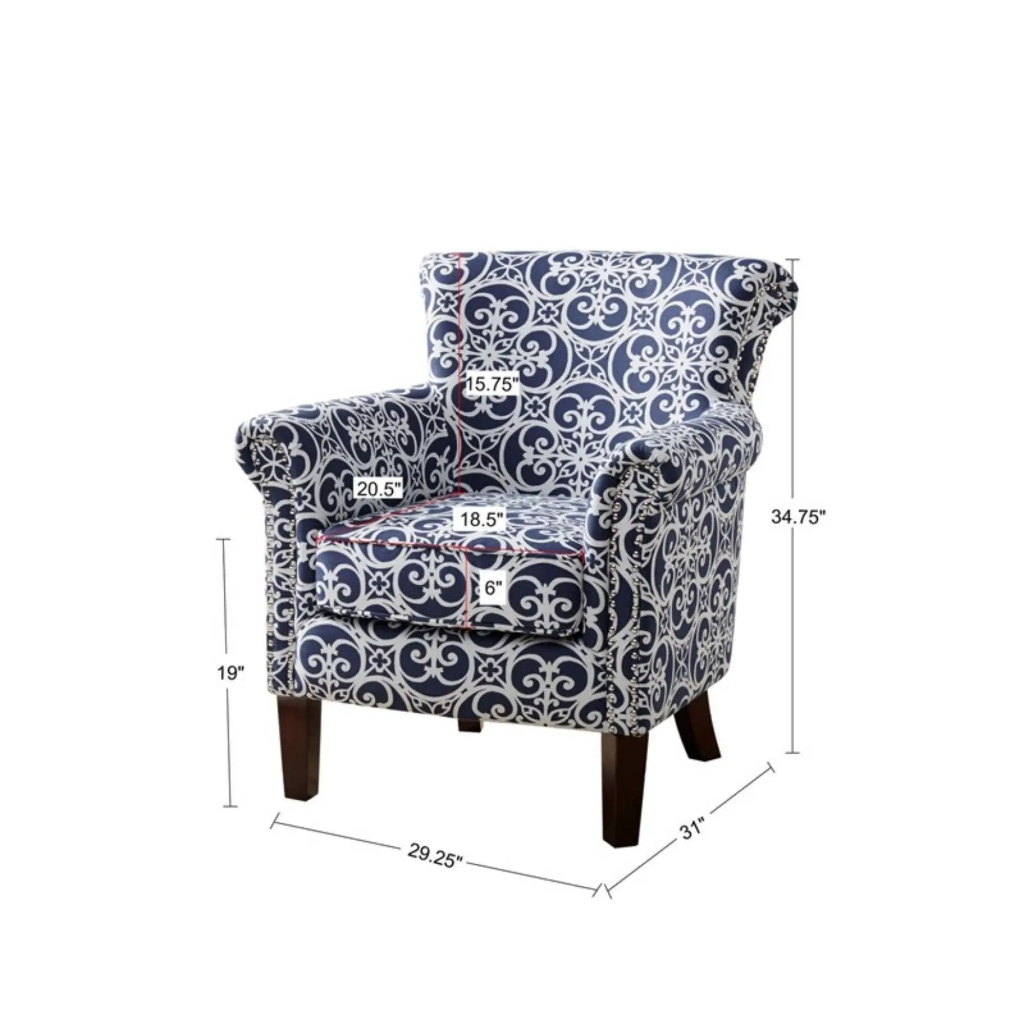 Brooke - Tight Back Club Chair by Unique Piece Furniture