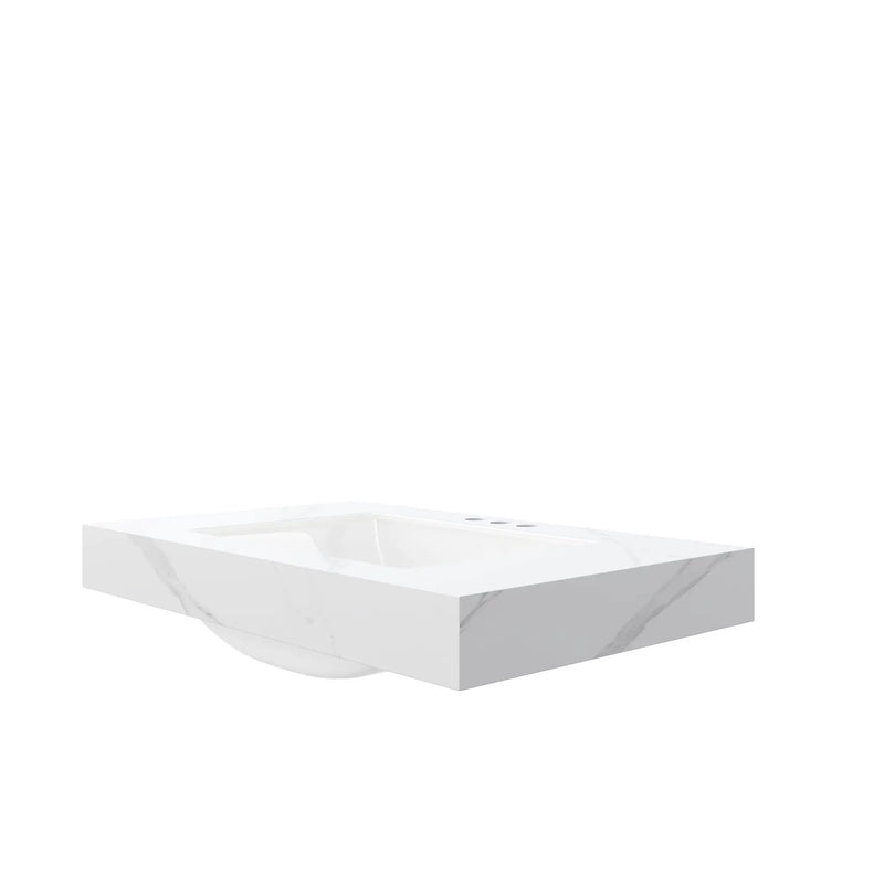 36" MURI Carrara Bathroom Vanity by HouseOfZazla