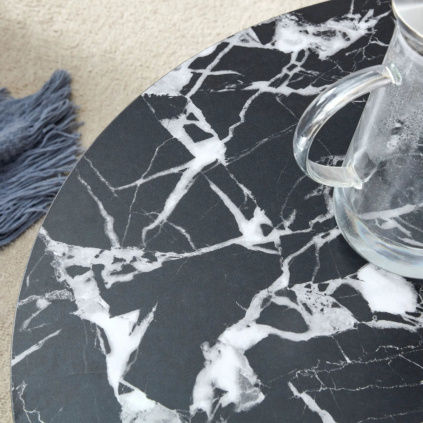 Versatile Round Coffee Table For Various Interior Styles by Unique Piece Furniture