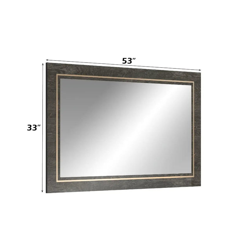 Venezia - Accent Mirror - Gray by Unique Piece Furniture
