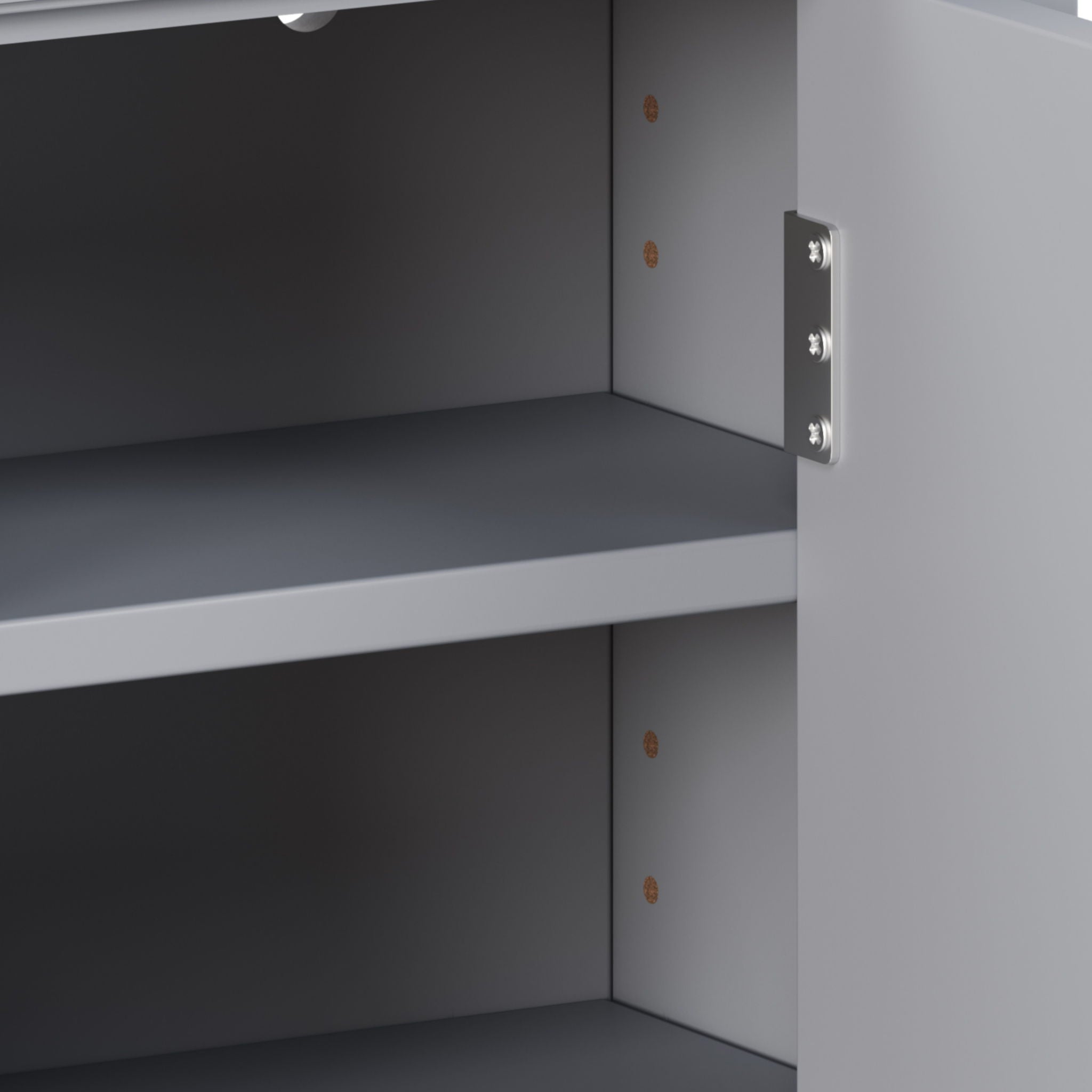 Multi Functional Wall Mounted Cabinet With Adjustable Shelves For Bathroom by HouseOfZazla