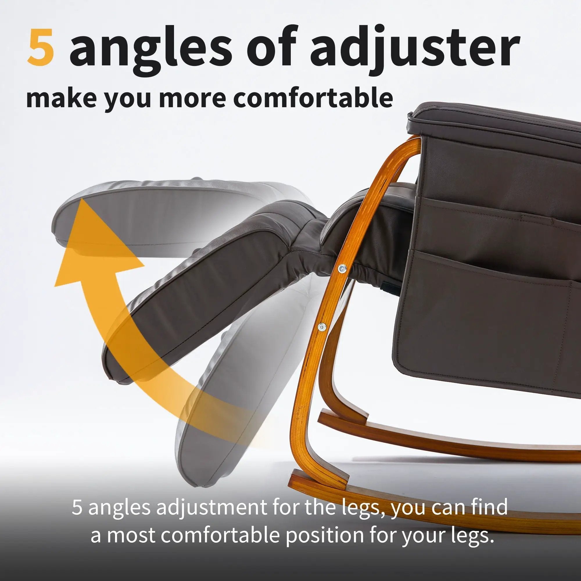 Massage Comfortable Relax Rocking Chair by Unique Piece Furniture
