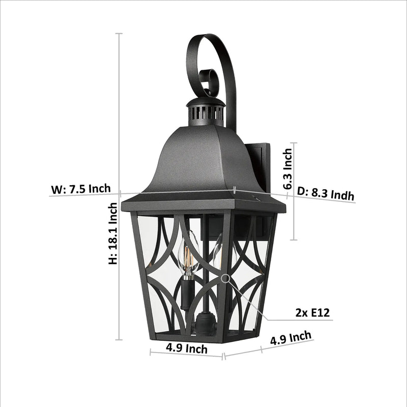 Outdoor Wall Light Fixtures Waterproof Exterior Wall Sconce Porch Lights by HouseOfZazla
