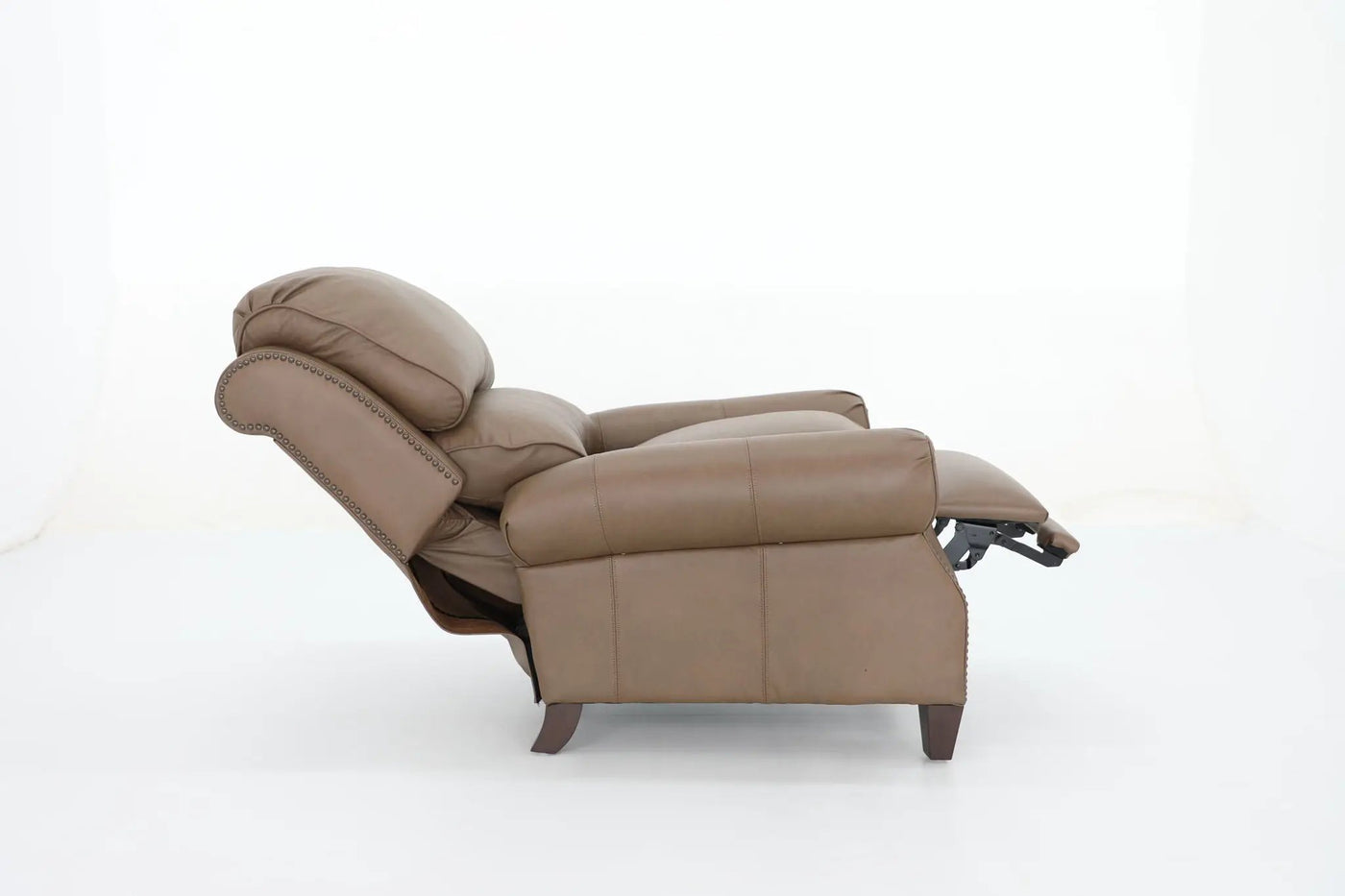 Churchill - Push Thru The Arm Recliner - Cabernet by Unique Piece Furniture
