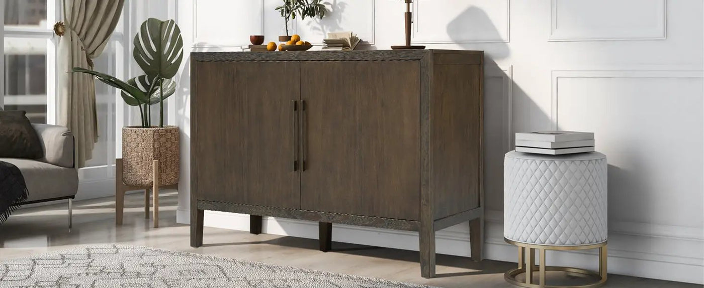 U_STYLE 47.25-Inch Farmhouse Sideboard by HouseOfZazla