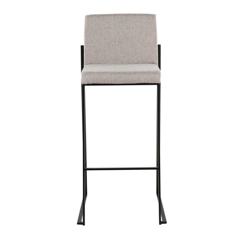 Fuji - Contemporary High Back Barstool Elegant Design by HouseOfZazla