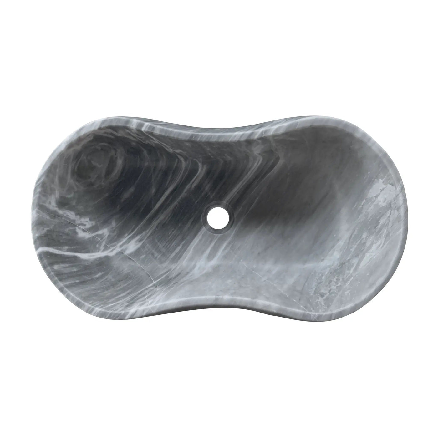 Bathroom Vessel Sink With Wavy Design by HouseOfZazla