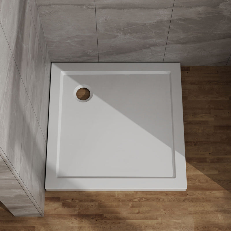 In Corner Drain Shower Base by HouseOfZazla