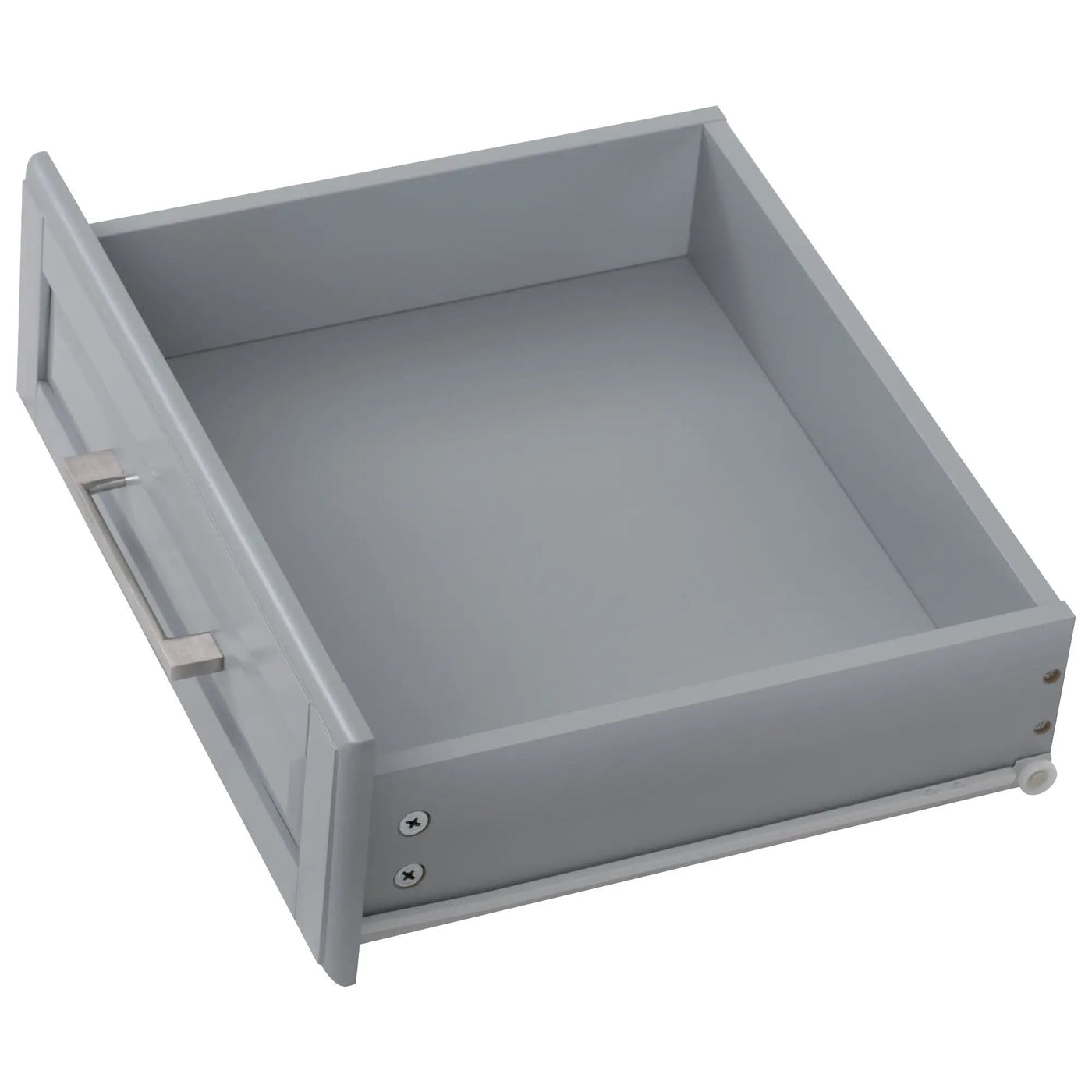 K&K Kitchen Island with Storage Tilt Trash Can Cabinet by HouseOfZazla