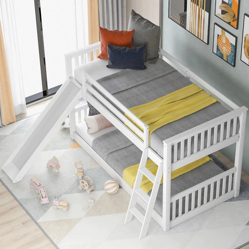Bunk Bed & Convertible Slide And Ladder by HouseOfZazla