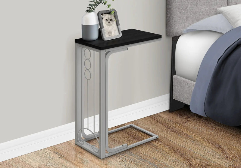 Elegant Accent Table, C-Shaped, Transitional by HouseOfZazla