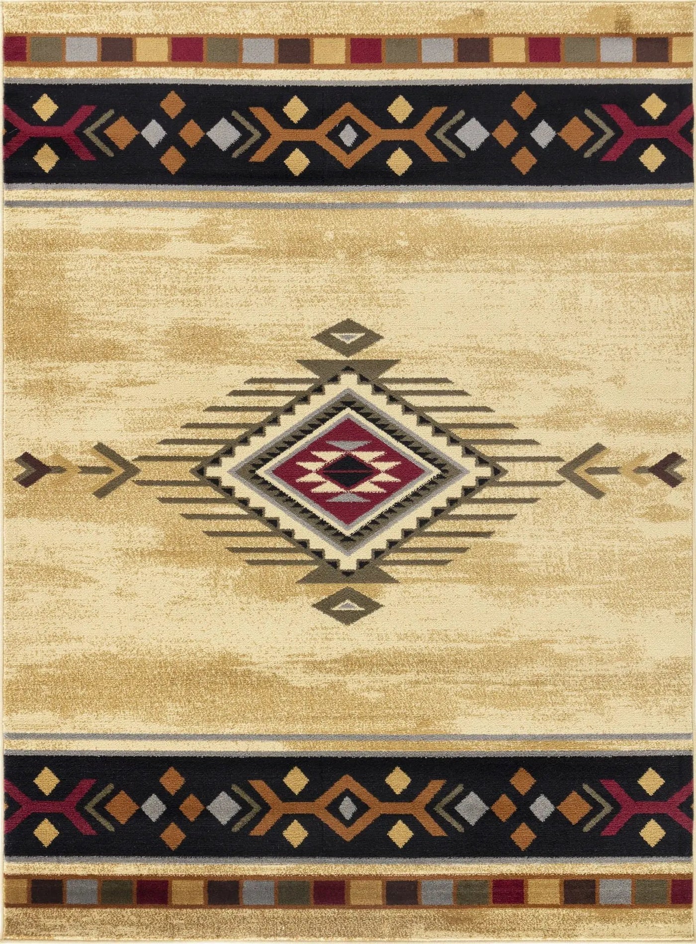 Tribes - GC_YLS4001 Southwest Area Rug by Unique Piece Furniture