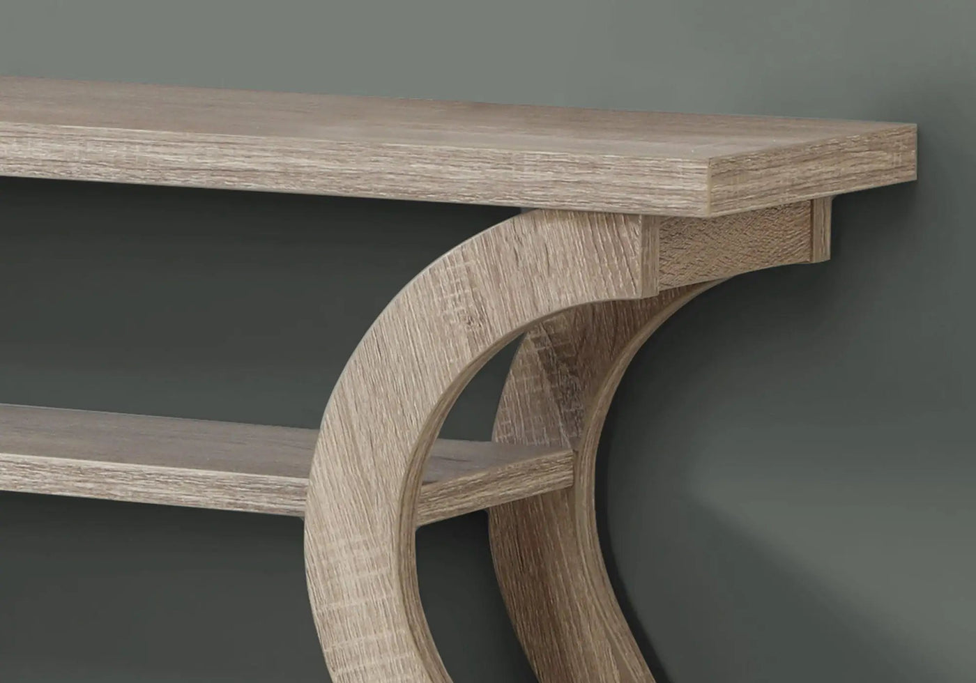 Accent Console Table For Entryway, Unique Curved Design by Unique Piece Furniture