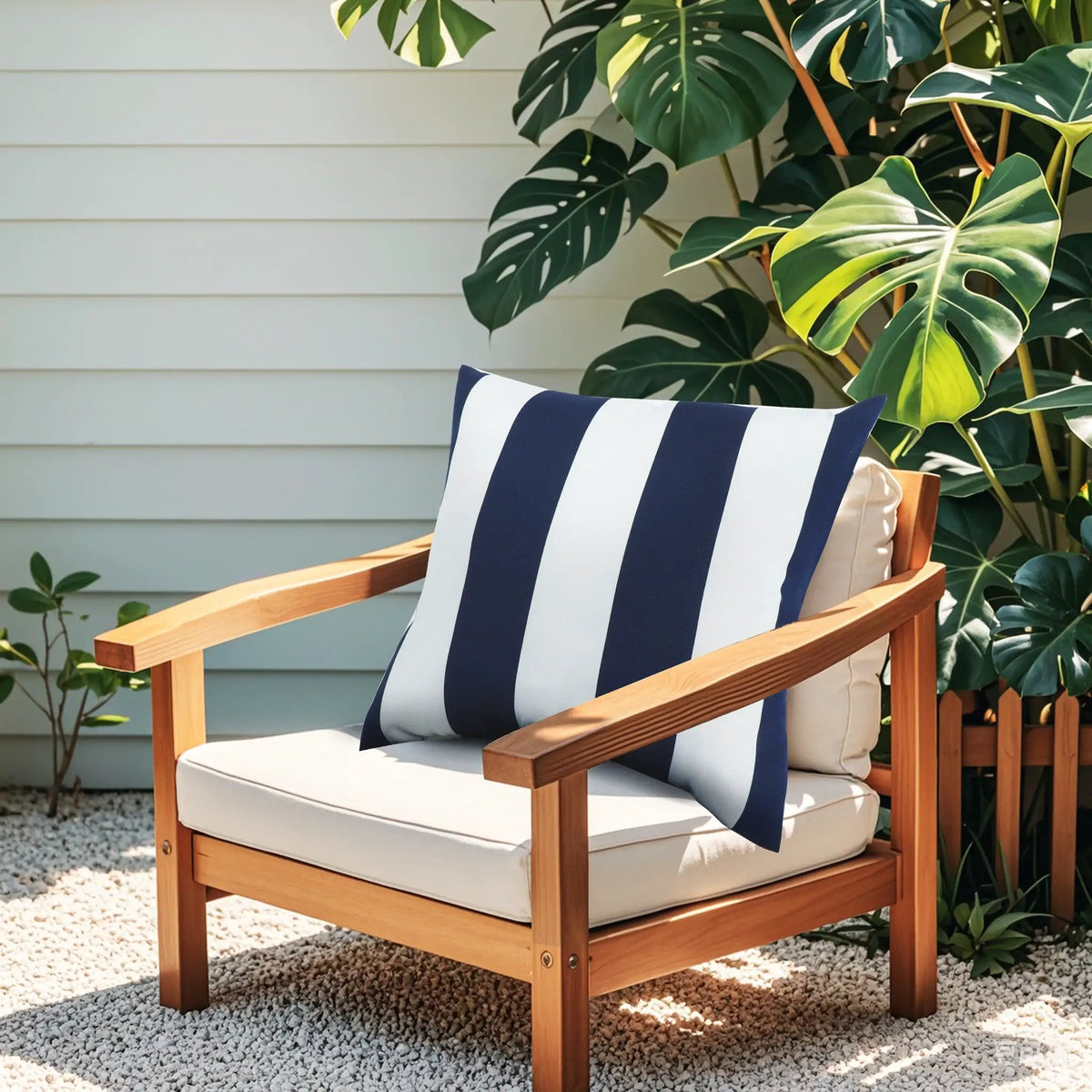 2 Pack Outdoor Pillow Covers 18x18 Inch by HouseOfZazla