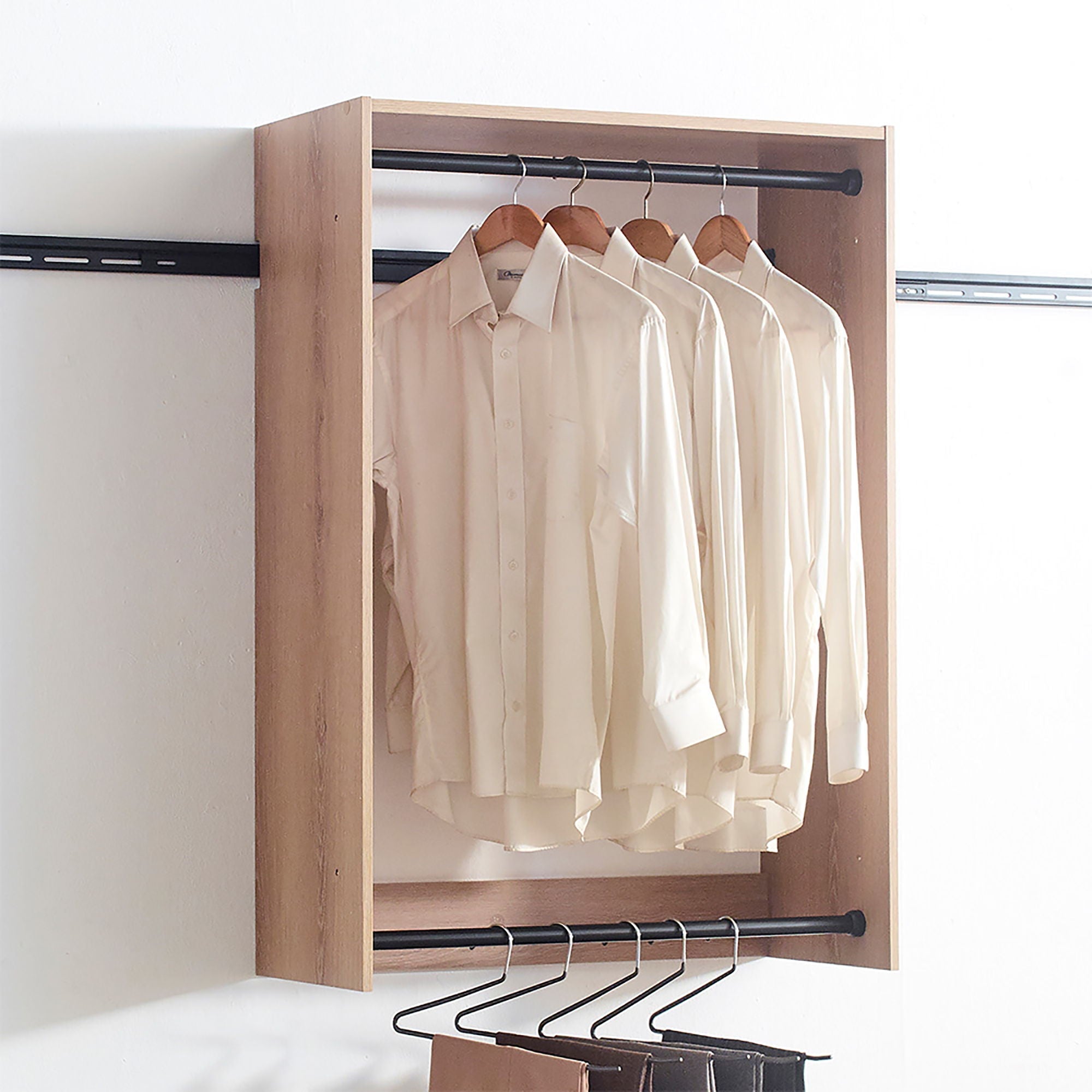 Devi - Wall Mounted Closet System, Modular Units by HouseOfZazla