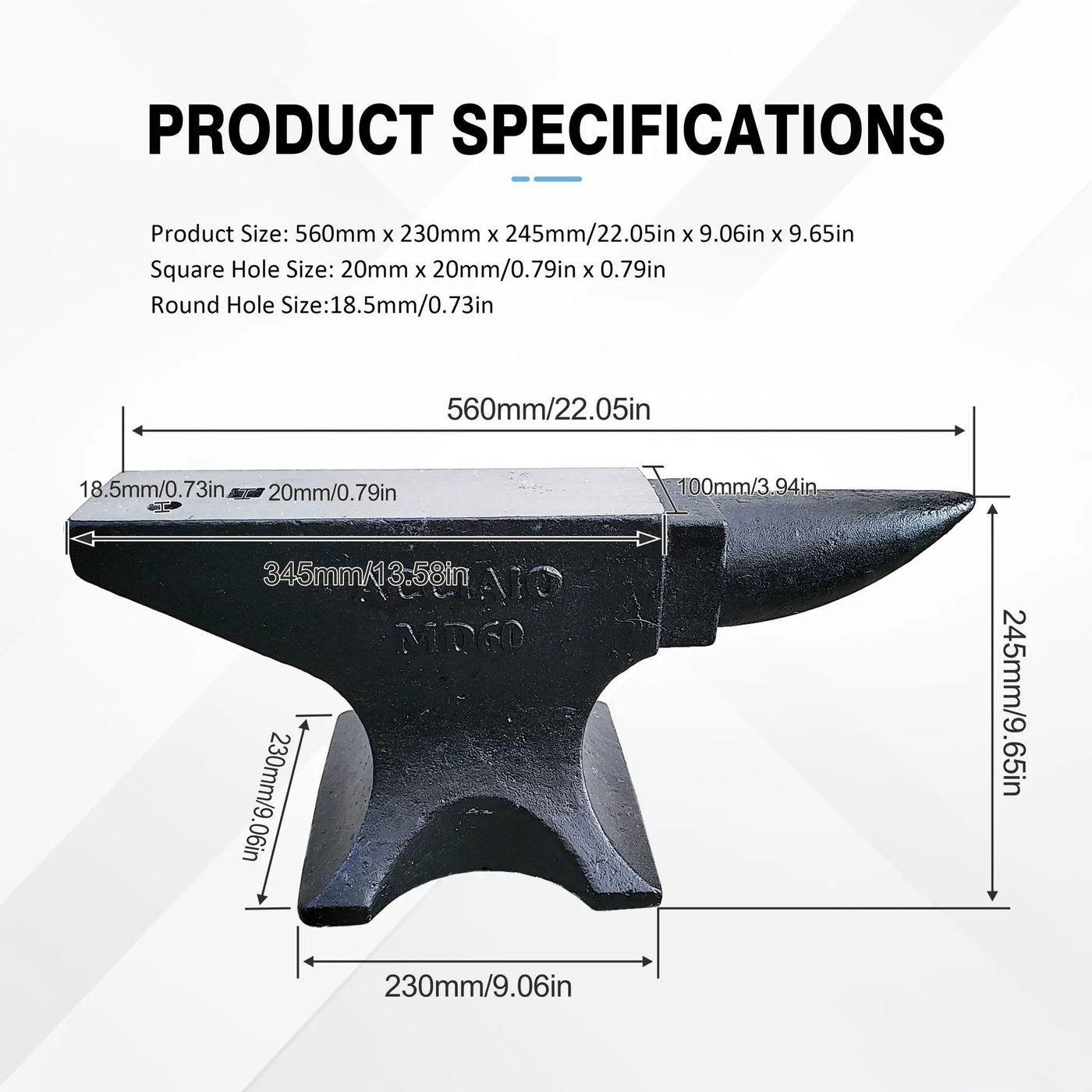 Rugged Round Horn Anvil by HouseOfZazla