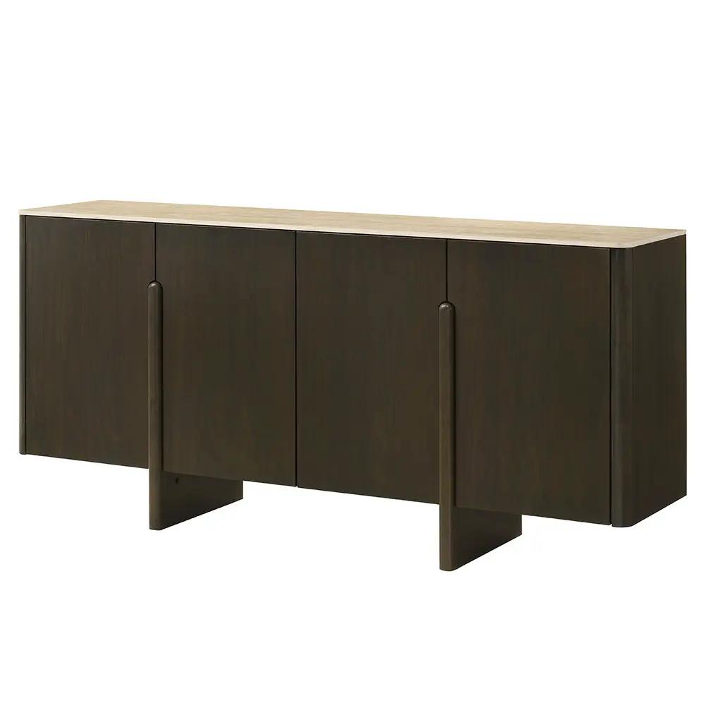 Davita - Server With Ceramic Top - Walnut by Unique Piece Furniture