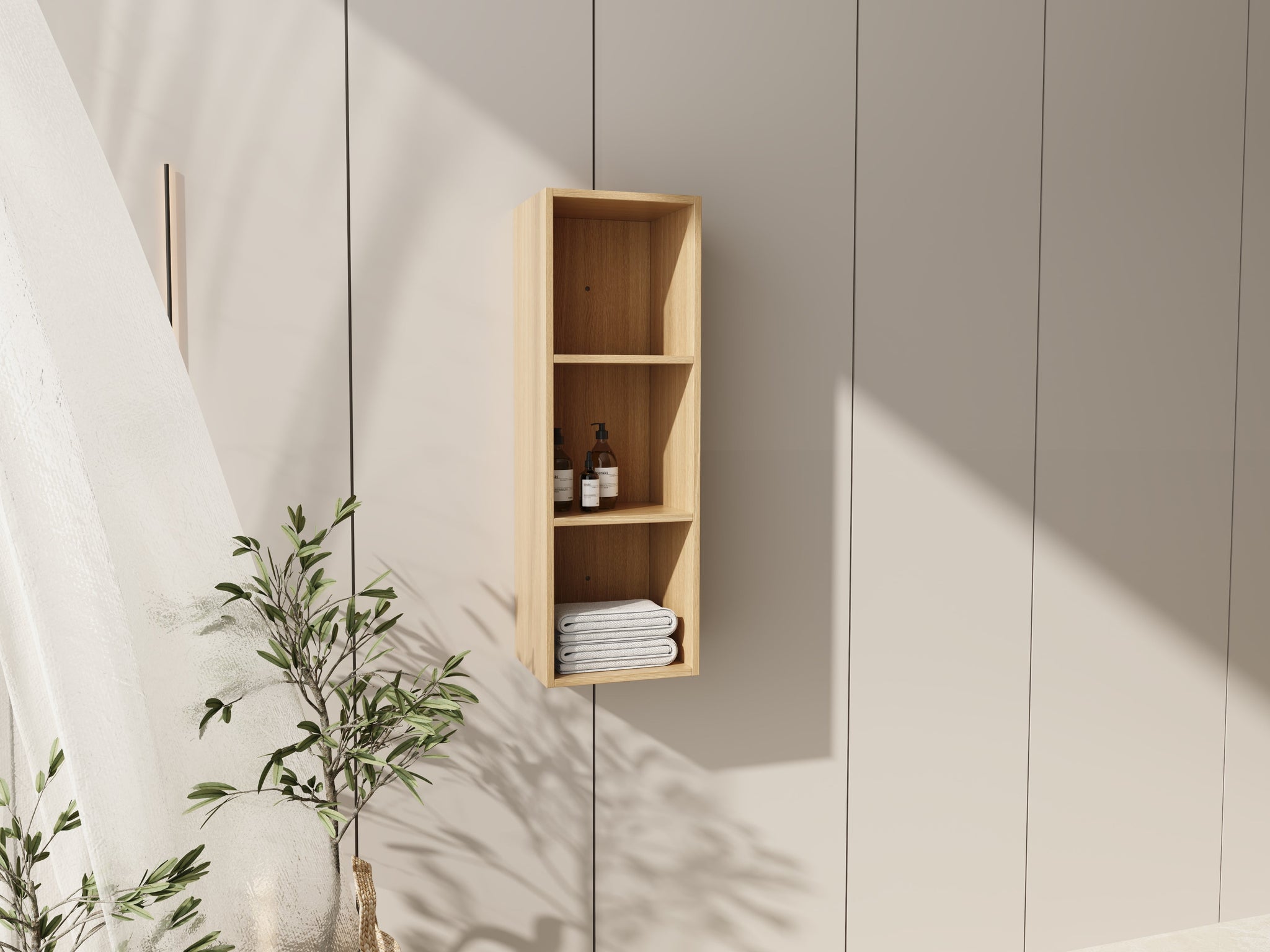 12 Inch Small Wall Mounted Storage Shelves by HouseOfZazla