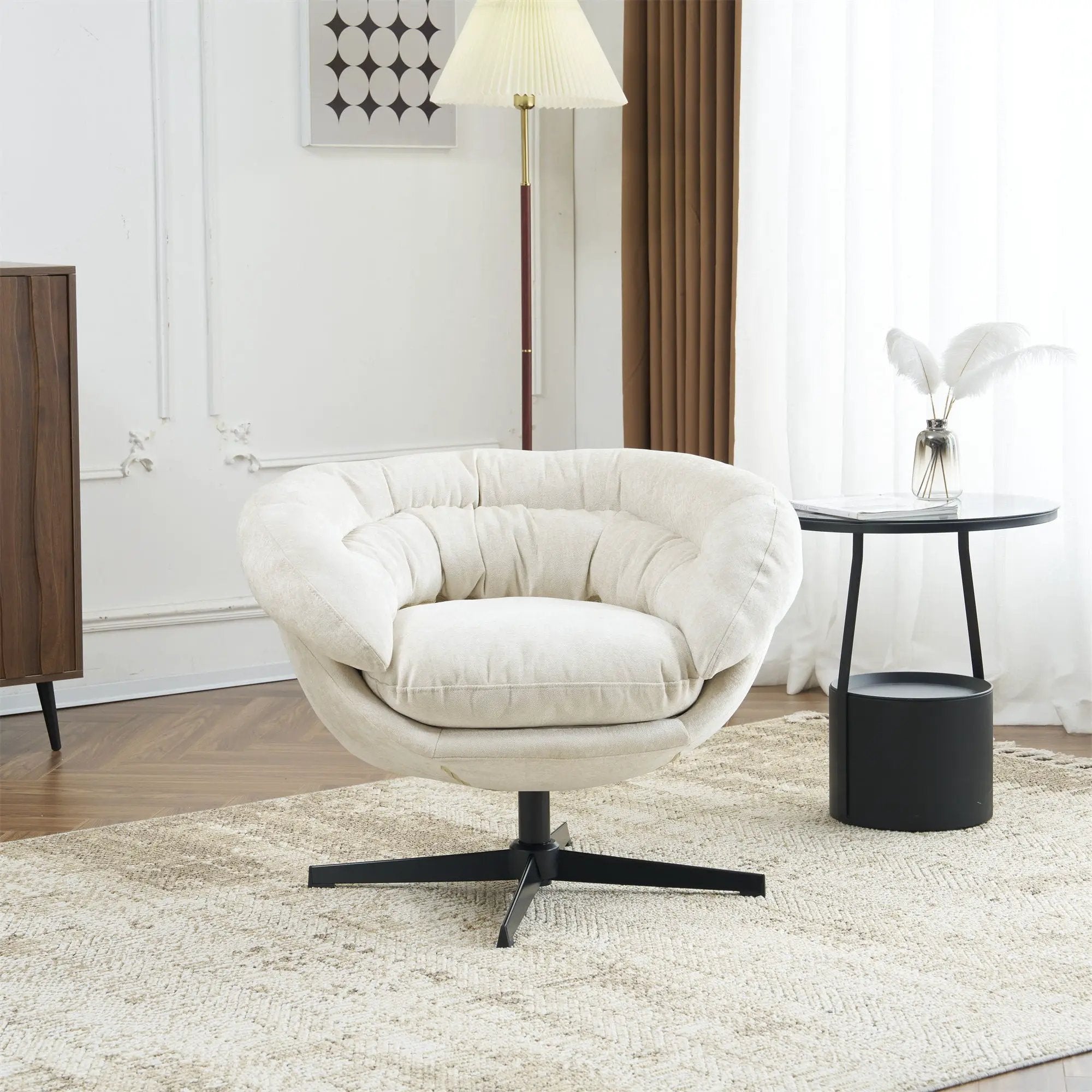 Modern Office Chair With 360 Degree Swivel by HouseOfZazla