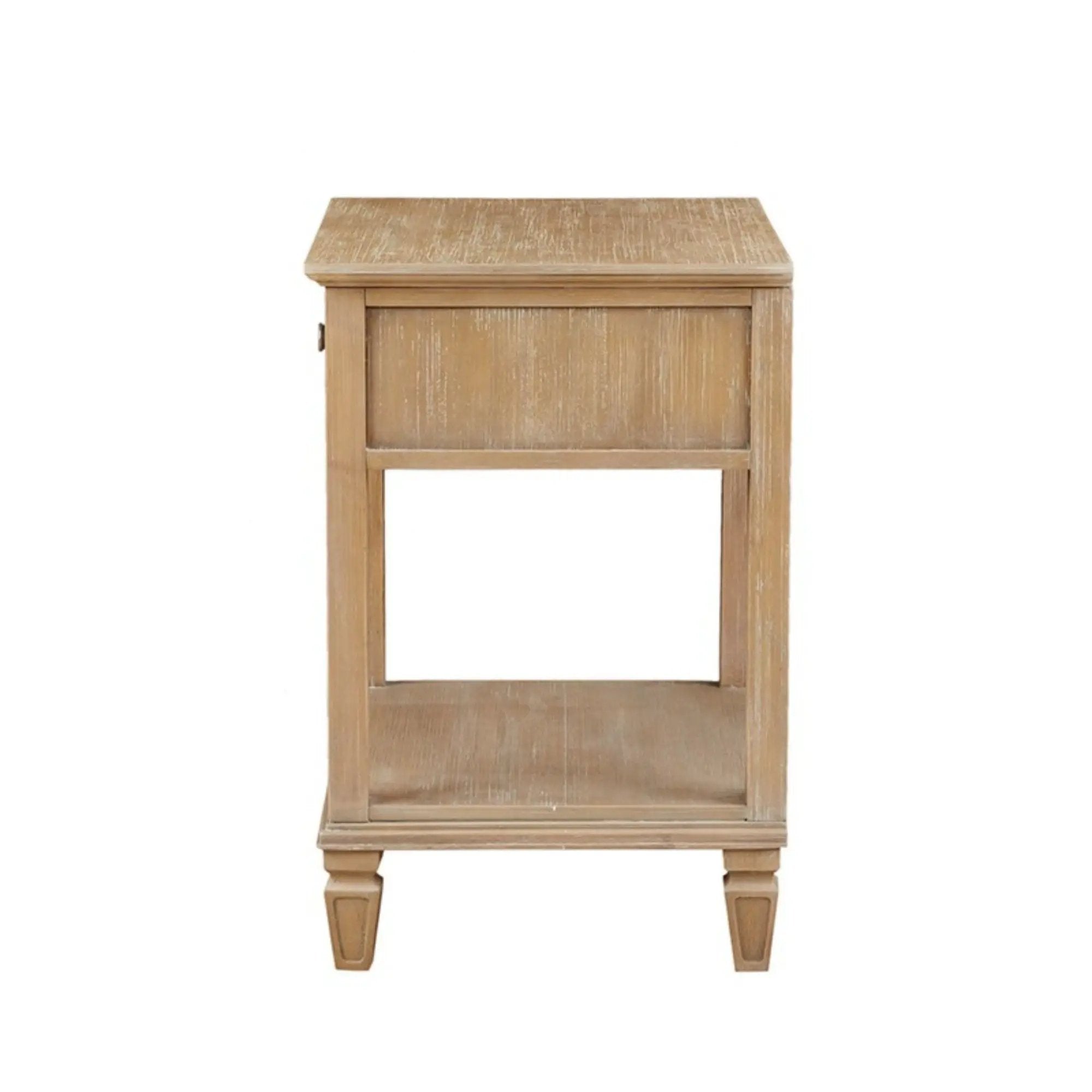 Victoria - Bedside Table With Drawer And Shelf by Unique Piece Furniture