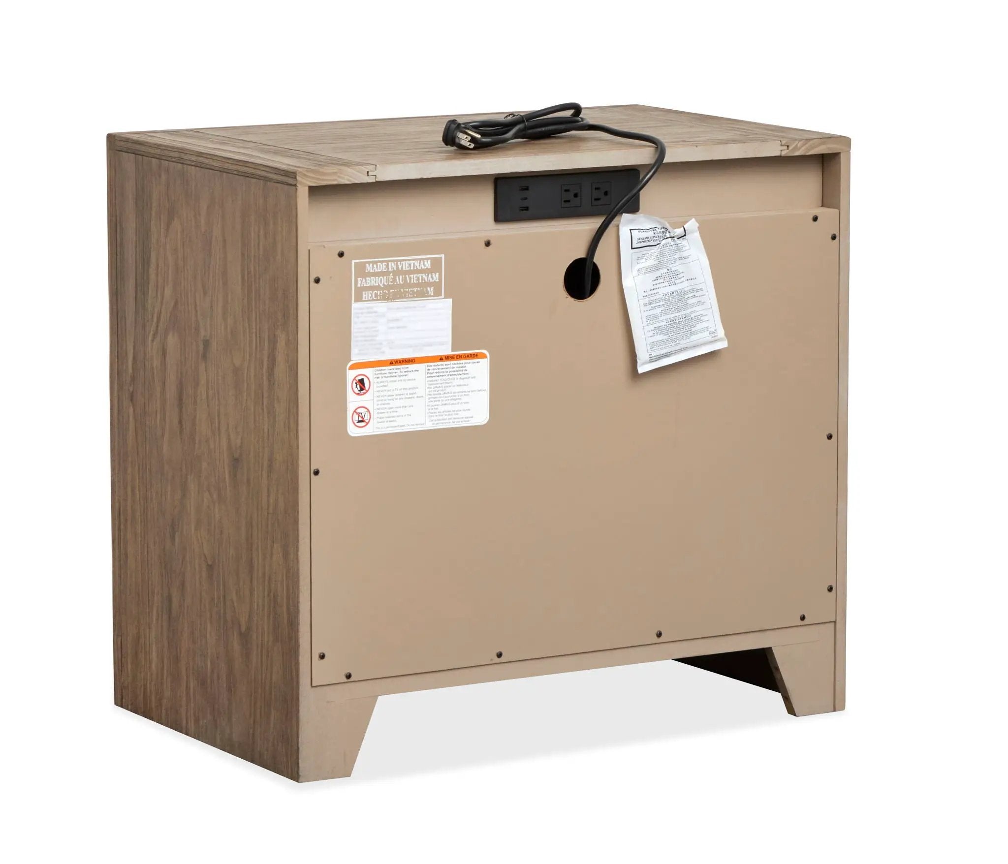 Westbourne - Drawer Nightstand - Dark Umber by Unique Piece Furniture