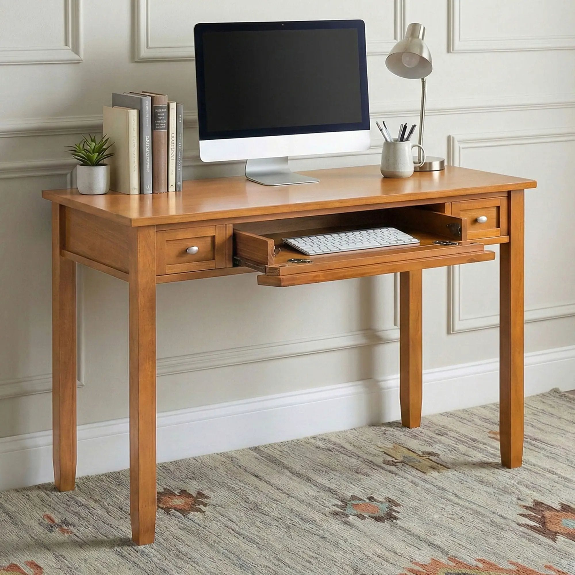 Warm Shaker - Handcrafted Desk by Unique Piece Furniture