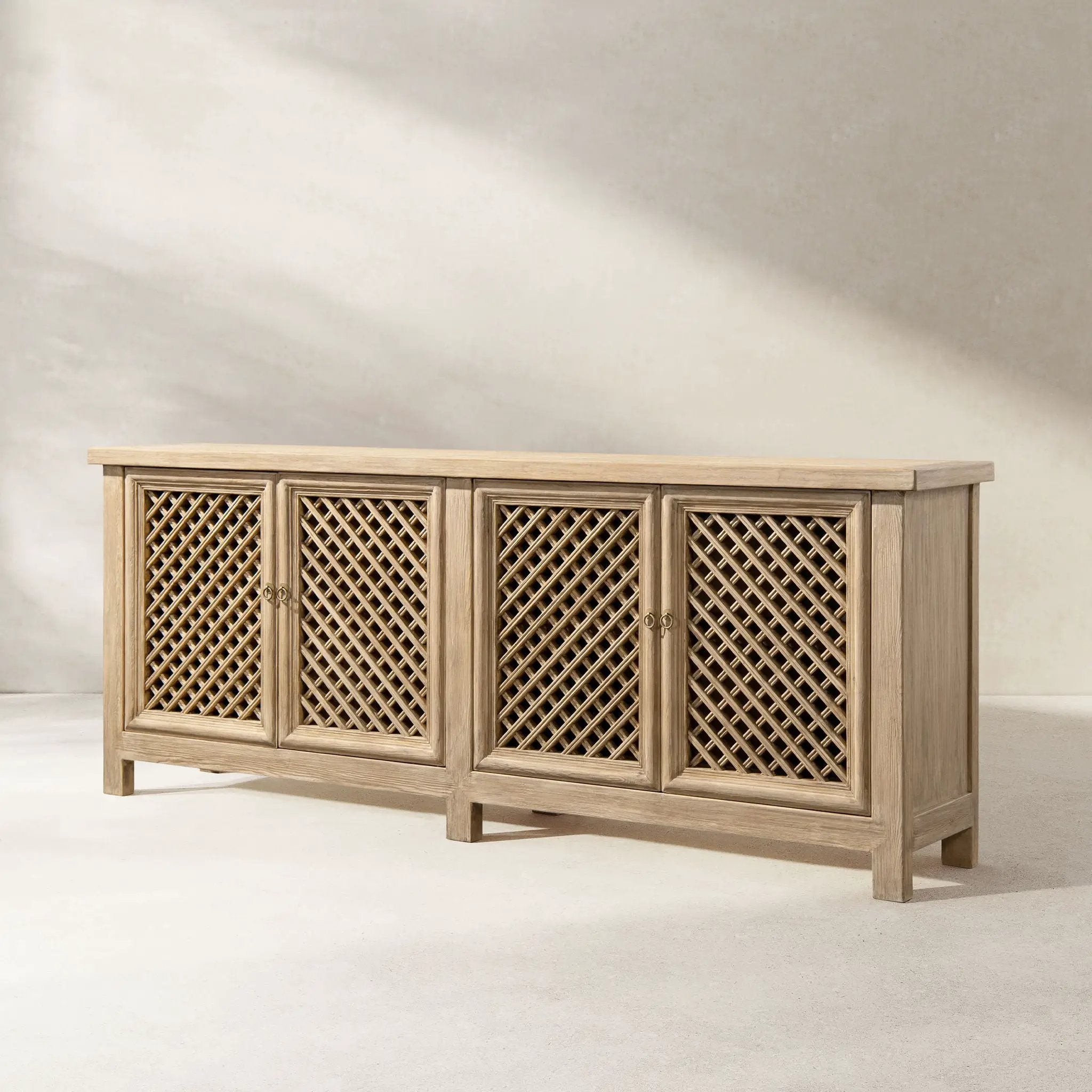 Arden - 4 Door Sideboard - Natural by HouseOfZazla