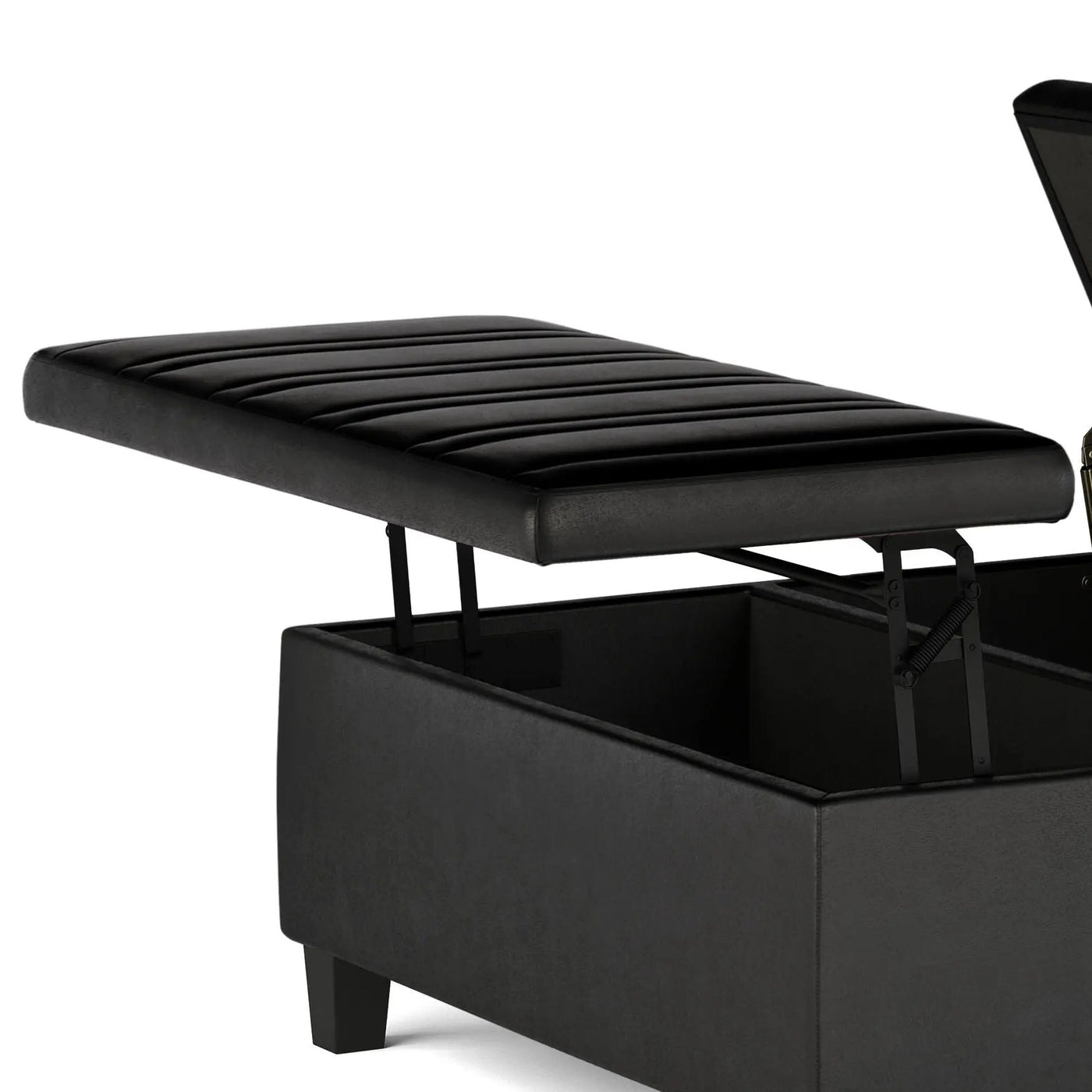 Ellis - Coffee Table Storage Ottoman Contemporary Design by Unique Piece Furniture