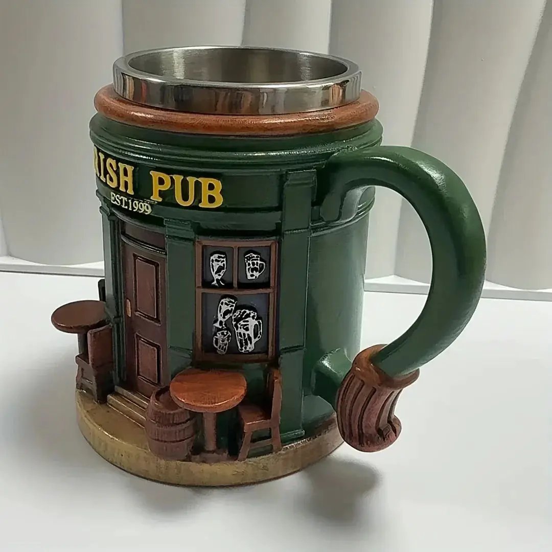 Mug - Irish Stainless Steel by House Of Avana