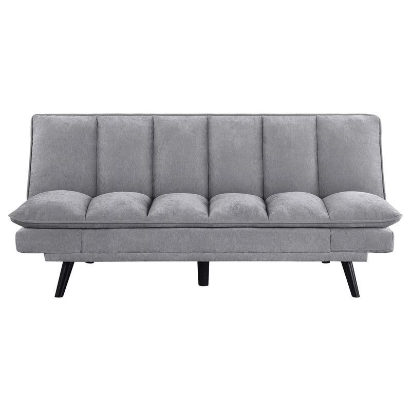 Laredo Upholstered Tufted Convertible Sofa Bed Grey by Unique Piece Furniture