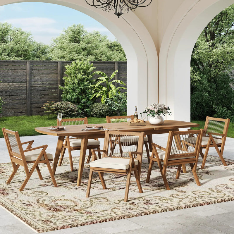 Patio Dining Chair with Cushion (Set of 2) by HouseOfZazla