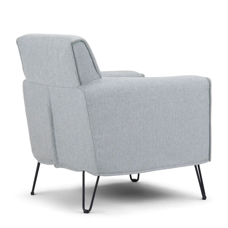 Warren - Accent Chair With Hairpin Legs by HouseOfZazla