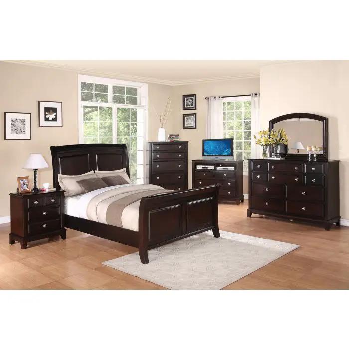 Elegant Transitional Bed by Unique Piece Furniture
