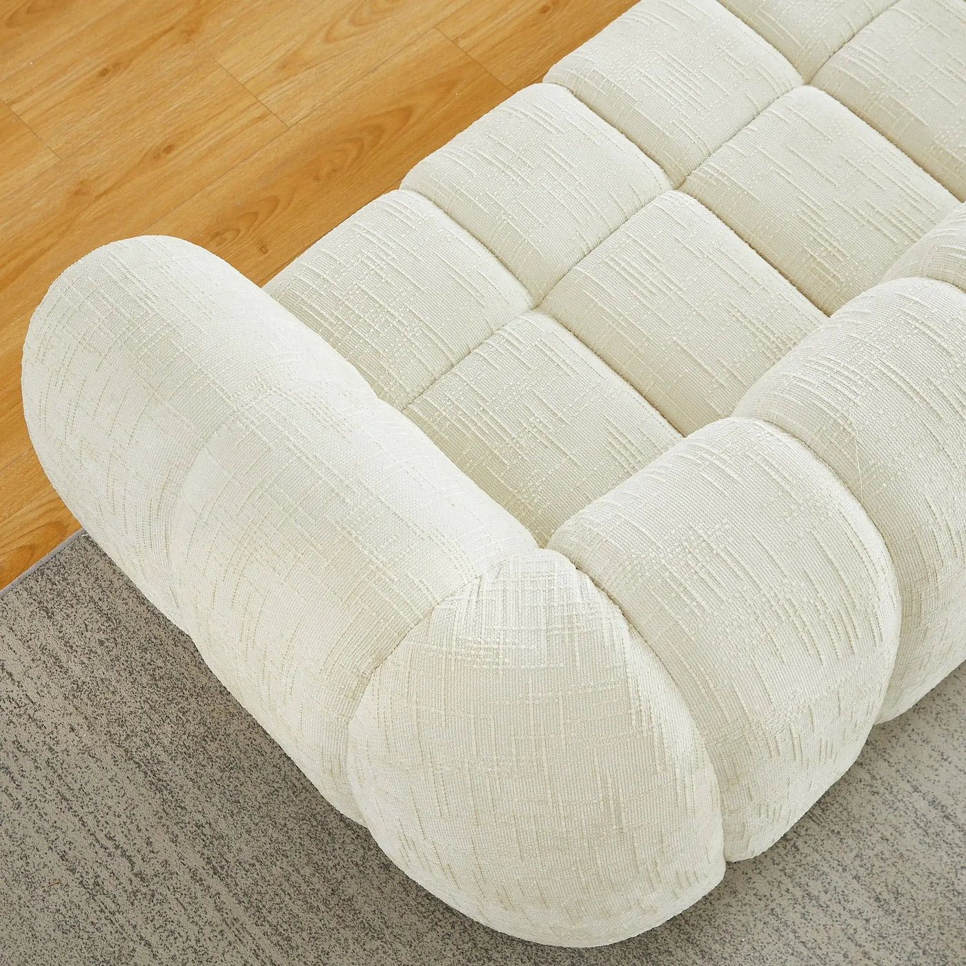 Modern Sofa With Piano Key Backrest by HouseOfZazla
