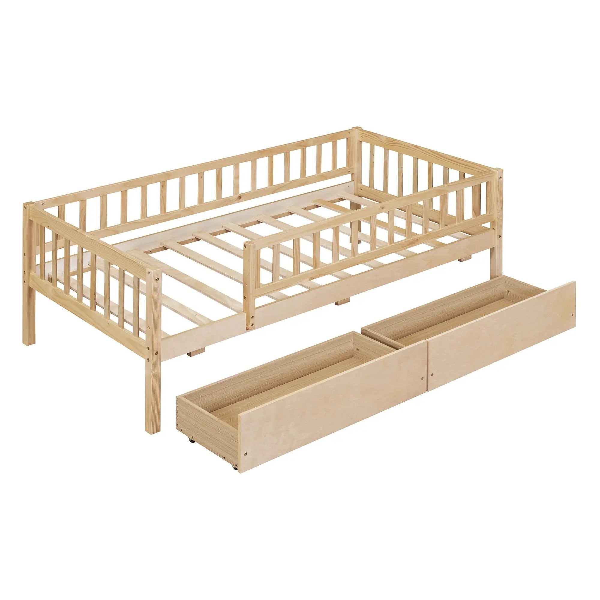 Multi Functional Wooden Daybed Bed by Unique Piece Furniture