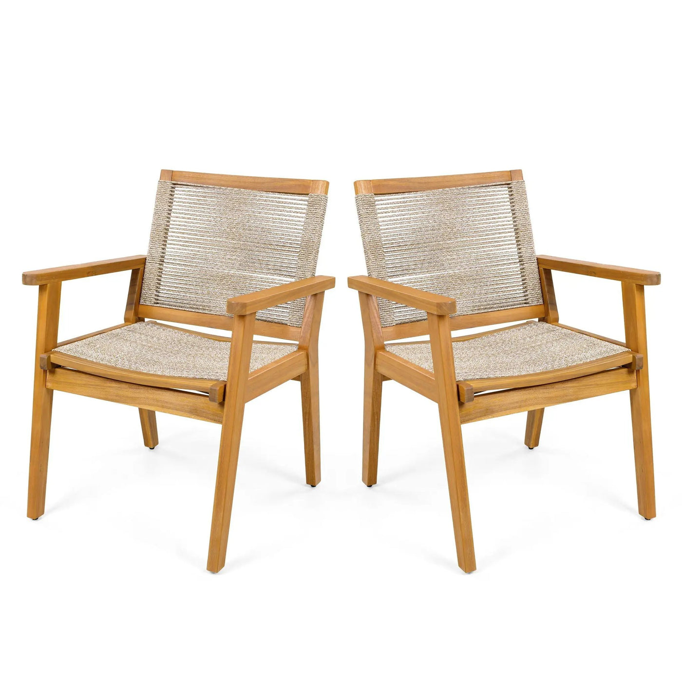 Outdoor Rope Dining Chair (Set of 2) by HouseOfZazla