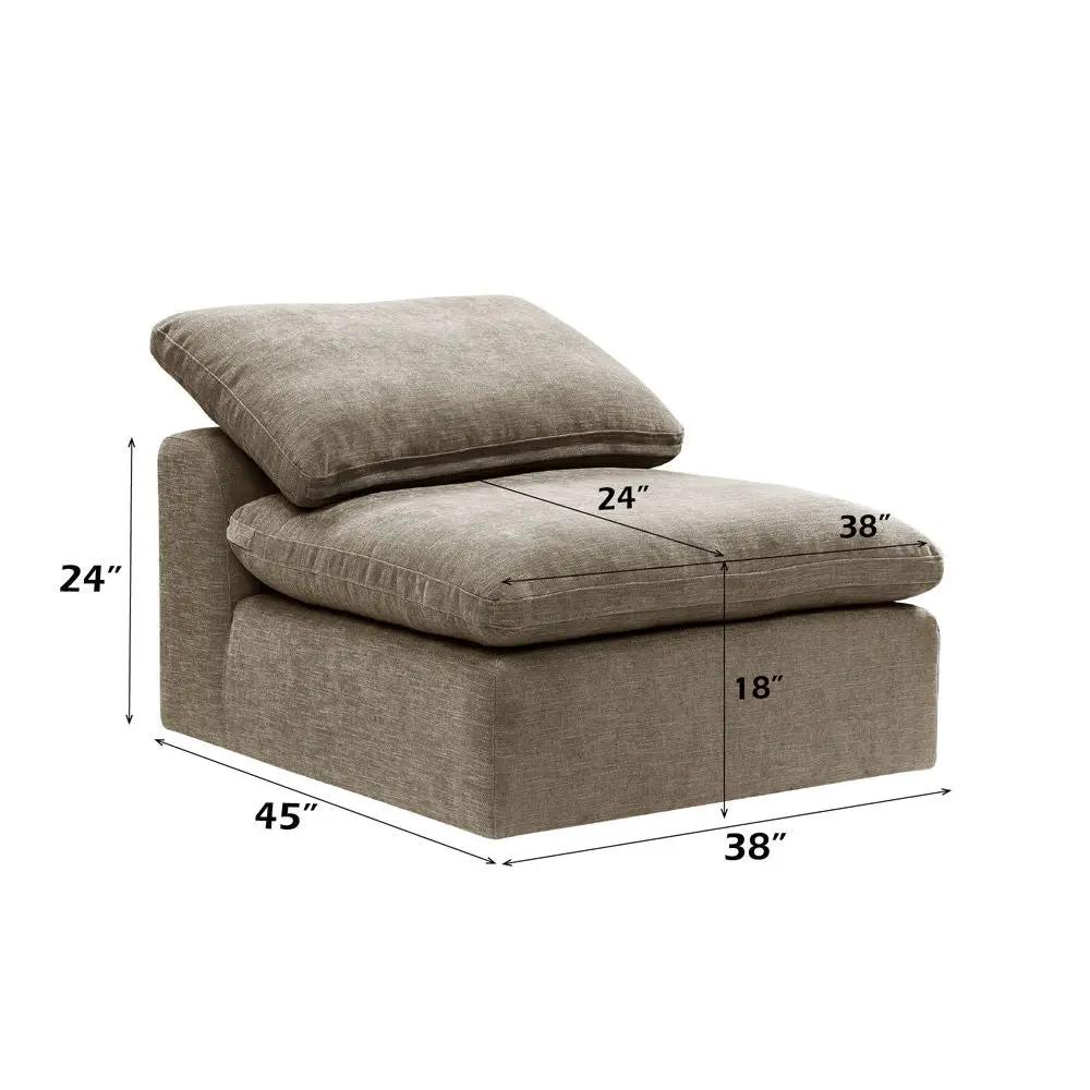 Naveen - Armless Chair by Unique Piece Furniture