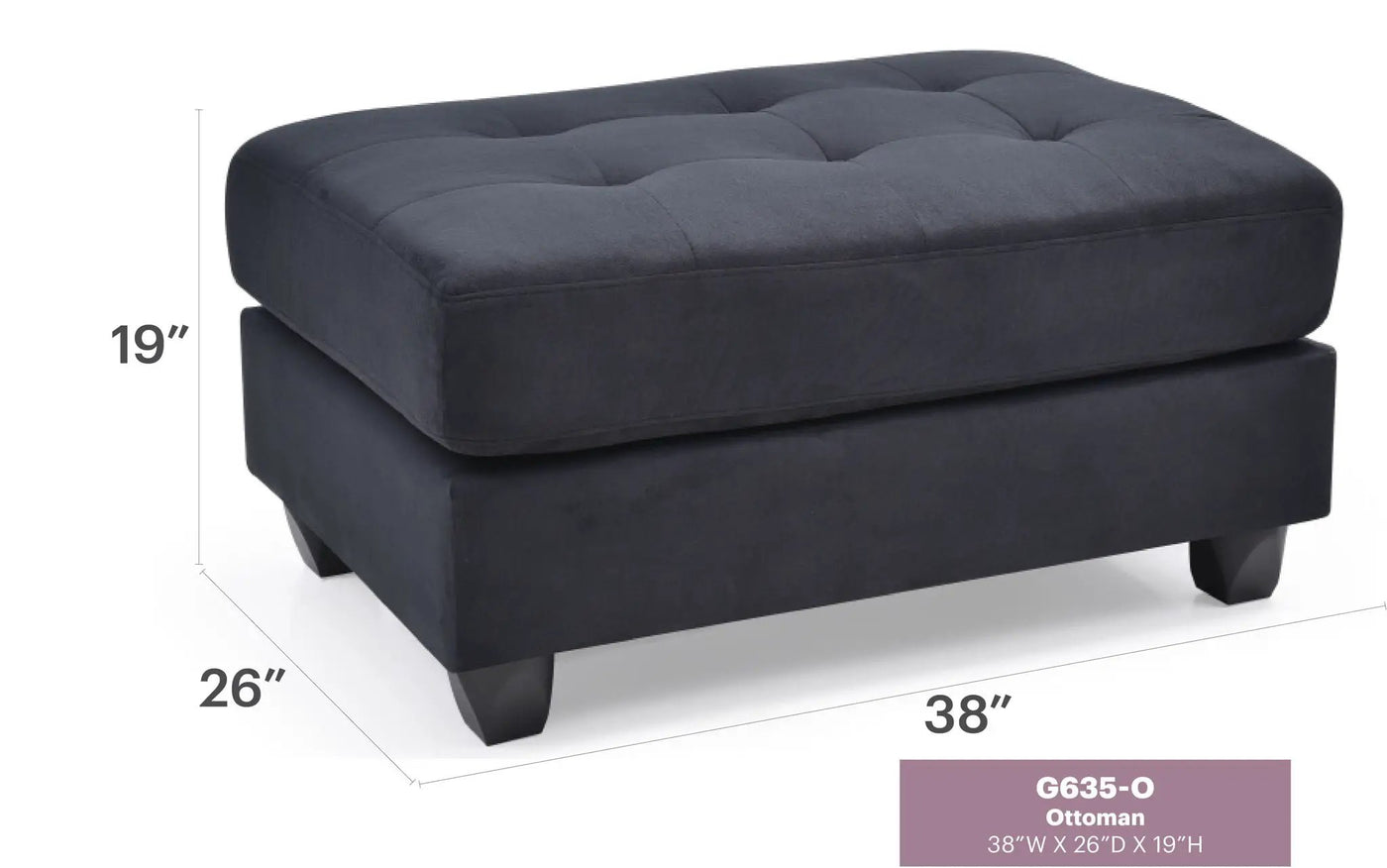 Chic Contemporary Ottoman by HouseOfZazla
